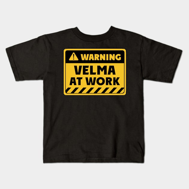 Velma at work Kids T-Shirt by EriEri